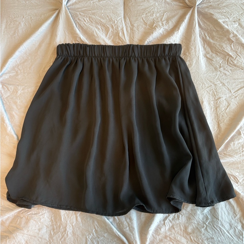 EUC Brandy Melville Black Sheer Mini Skirt